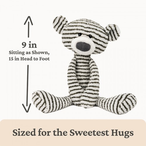 Gund Toothpick Bear 15" Plush Toy - Stripe | 1 year+ | Baby Soft Toy | Stuffed Toy